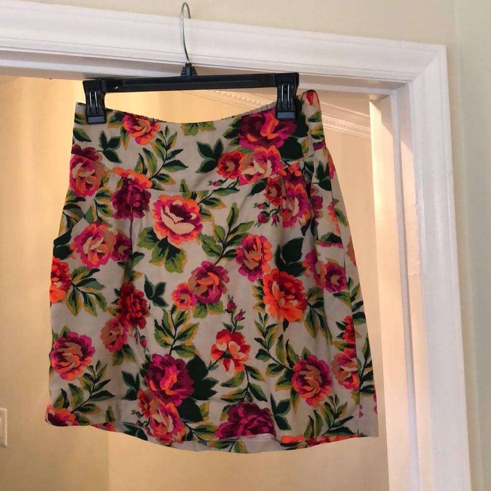 Floral skirt